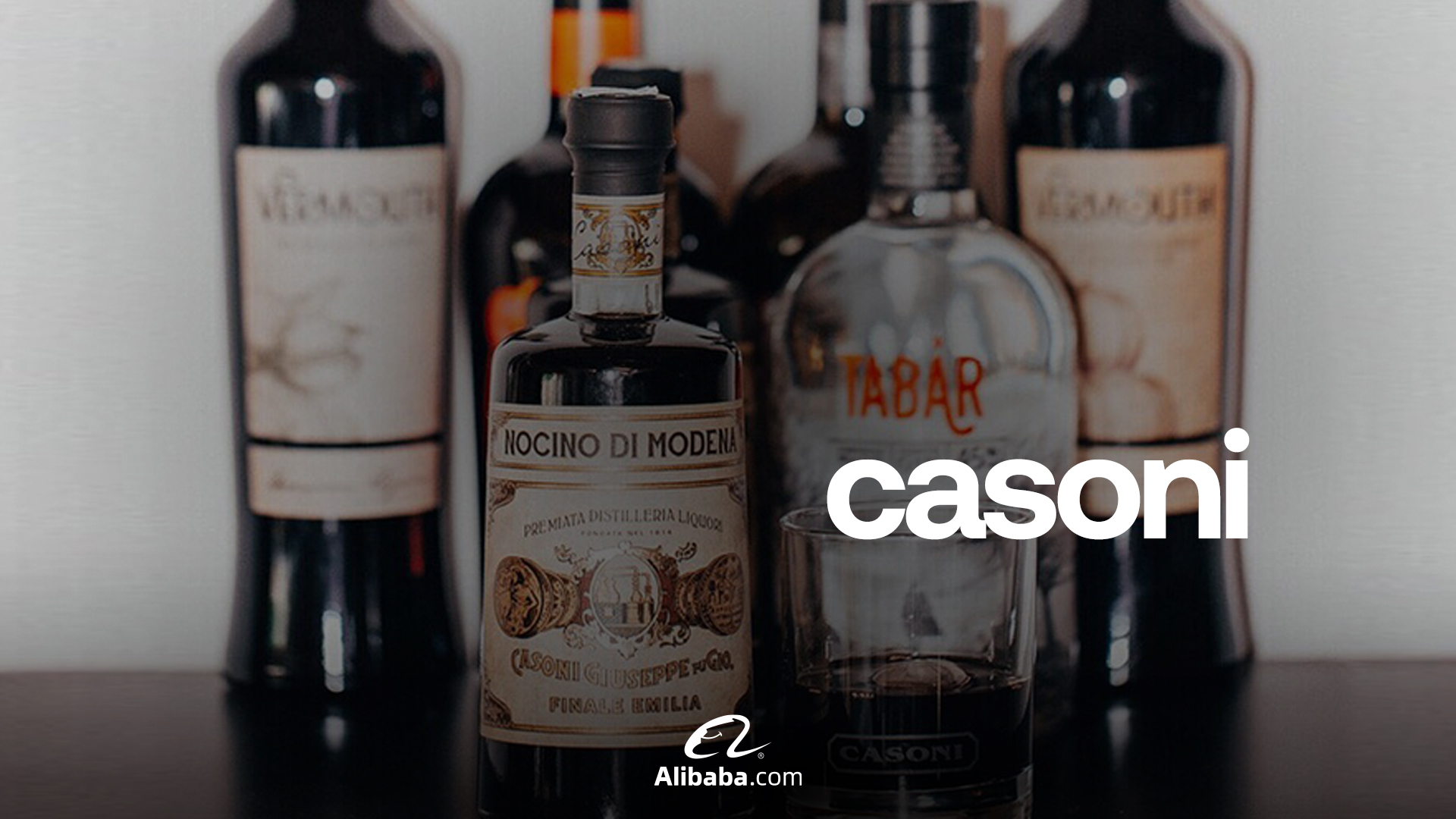 Bottiglie di liquore Casoni