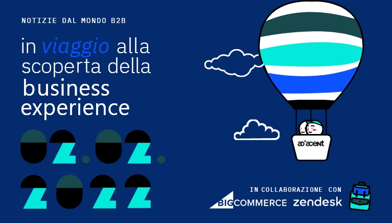 in viaggio alla scoperta della business experience. Disegno di una mongolfiera