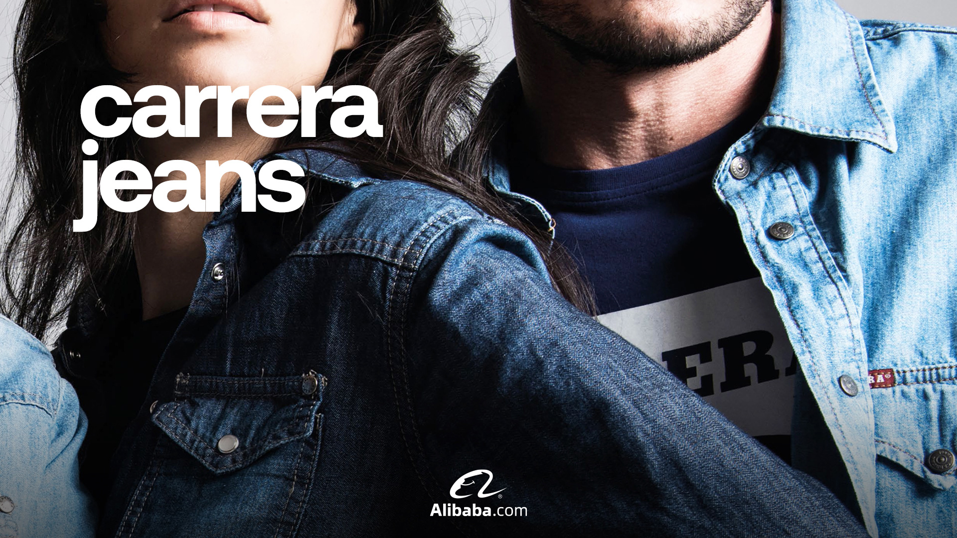 Carrera Jeans, uomo e donna con camicia di Jeans su alibaba.com