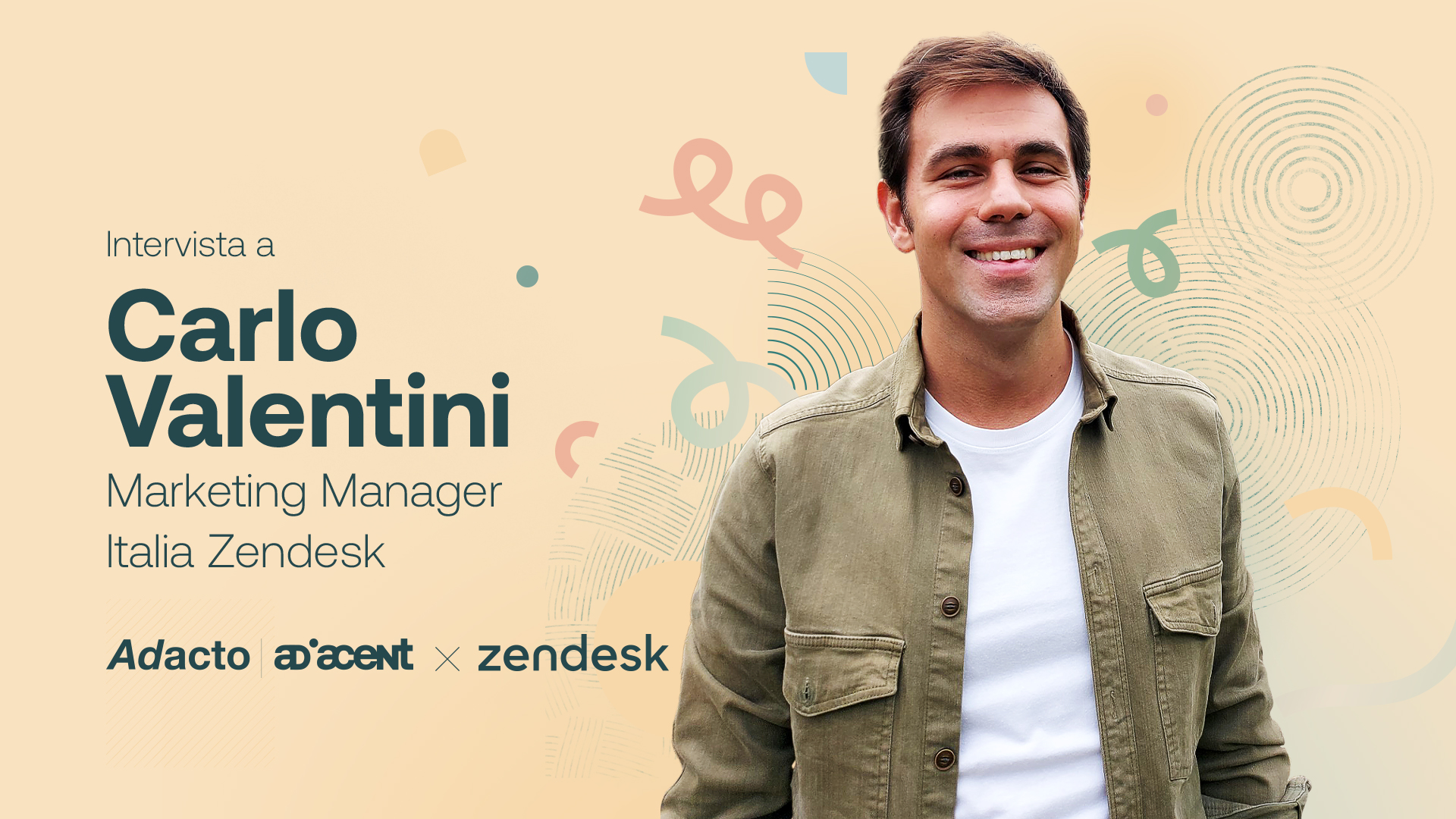 Carlo Valentini Marketing Manager Italia Zendesk